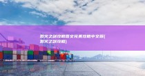 烈火之剑攻略图文完美攻略中文版 (烈火之剑攻略)